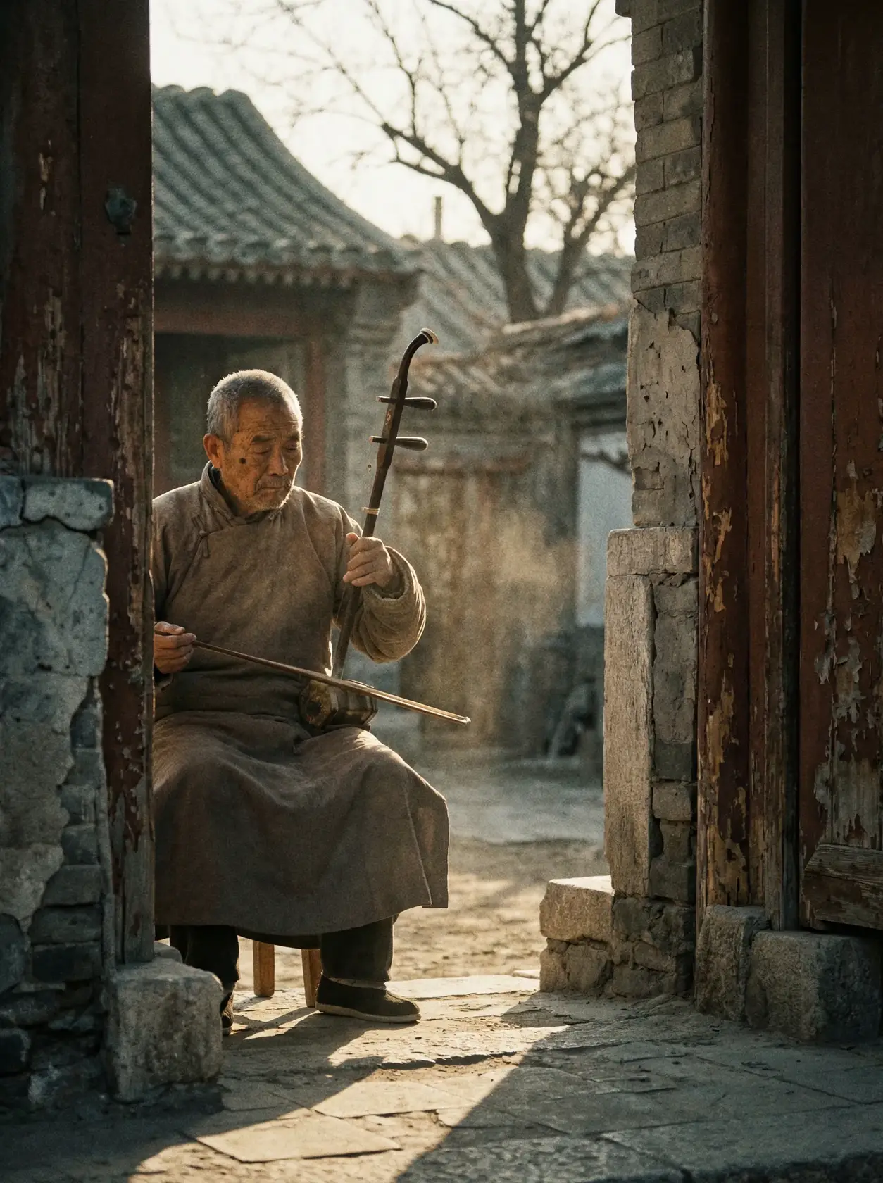 独立电影《庭院独奏》海报 - 国产